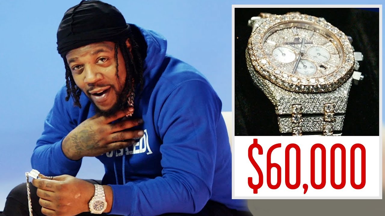 Rowdy Rebel Shows off his Jewelry Collection!