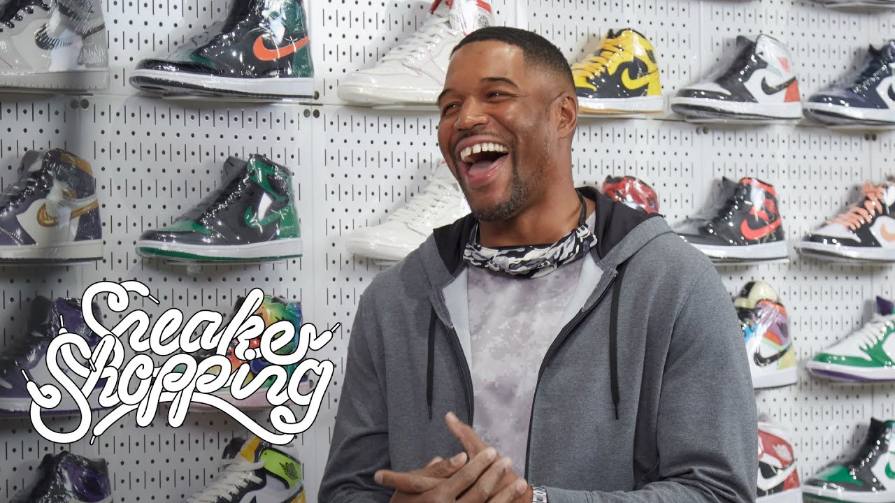 Michael Strahan goes Sneaker Shopping with Complex!