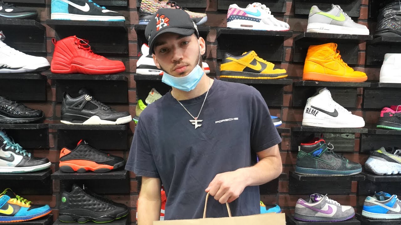 Adin Ross goes Sneaker Shopping with Complex!