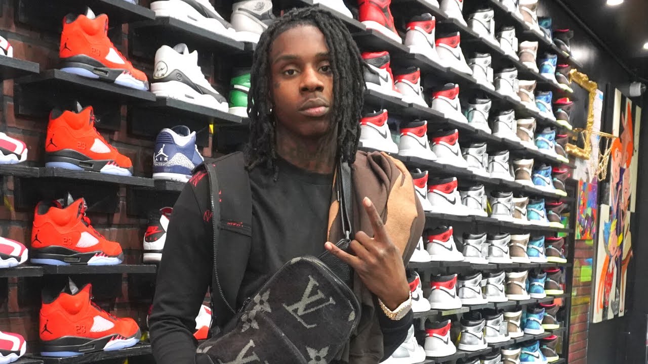 Polo G drops 10k Shopping for Sneakers!