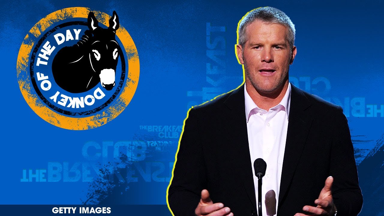 Bret Favre gets Donkey of the Day!