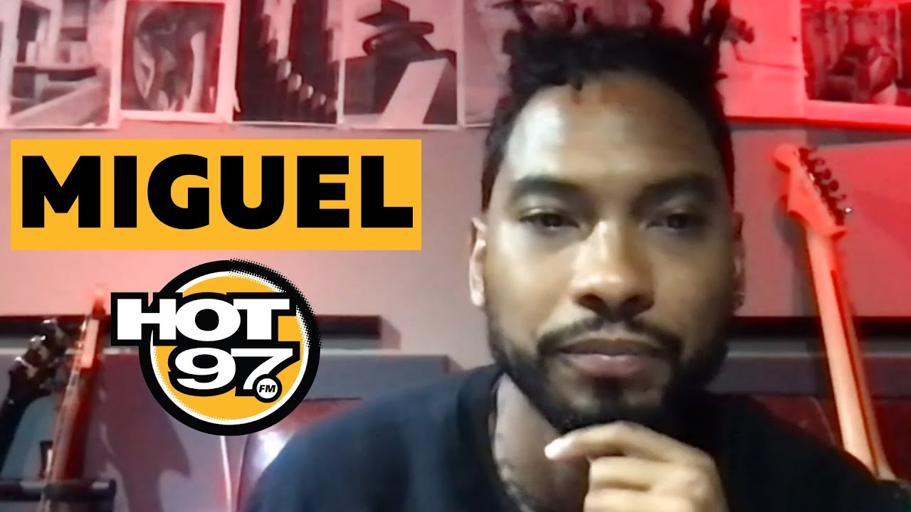 Miguel talks Returning to Music with Hot 97!