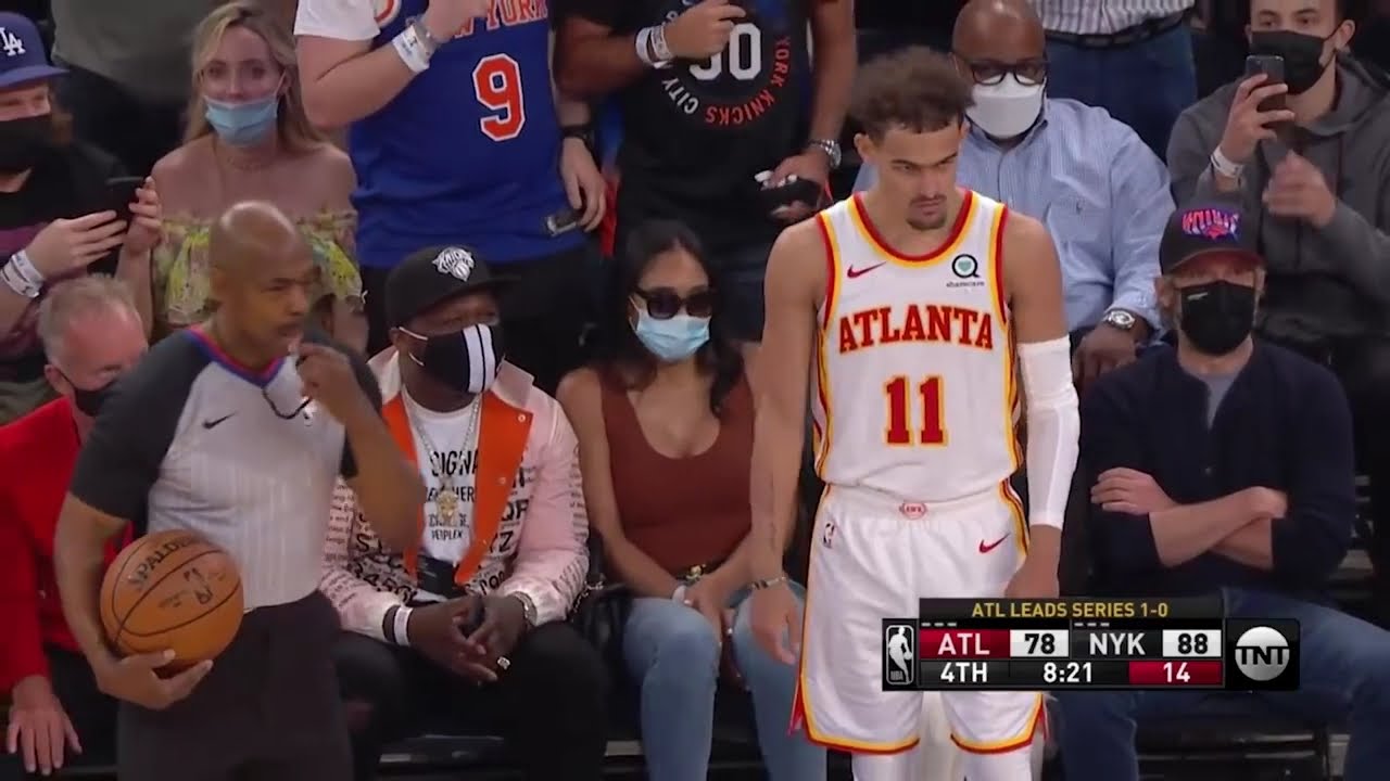 Knicks’ Fan Caught Spitting On Trae Young
