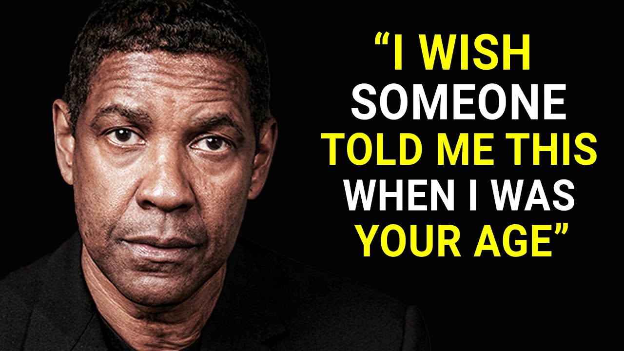 Denzel Washington’s Life Advice Will Leave You Speechless (MUST WATCH)