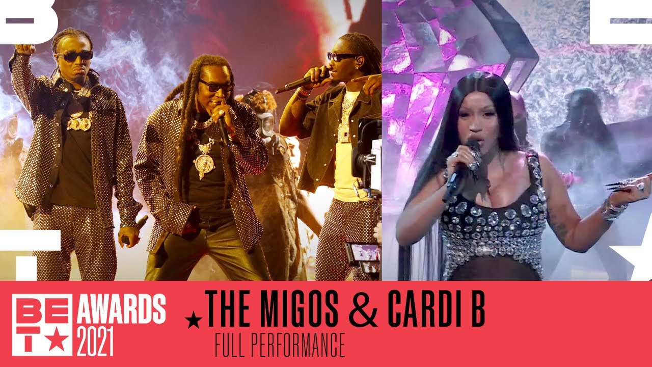 Cardi B Joins Migos For A Turnt Up Performance of ‘Straightenin’ & ‘Type Sh*t’ | BET Awards