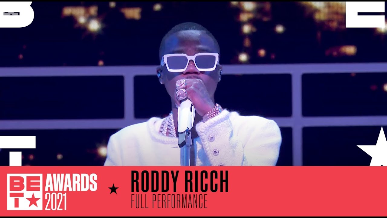 Watch Roddy Ricch’s Live Performance Of ‘Late at Night’ | BET Awards 2021