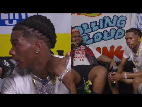 DRUSKI INTERVIEWS LIL BABY AT ROLLING LOUD