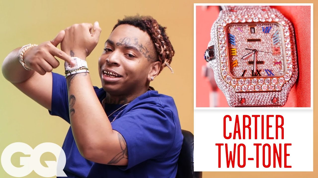 Lil Gotit Shows Off His Insane Jewelry Collection | GQ