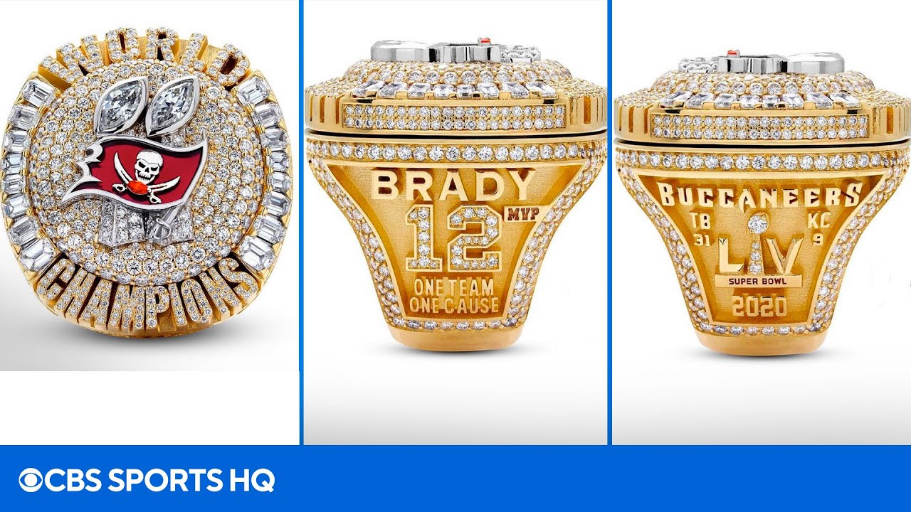 Tom Brady and Buccaneers Get 319 Diamond Super Bowl Rings