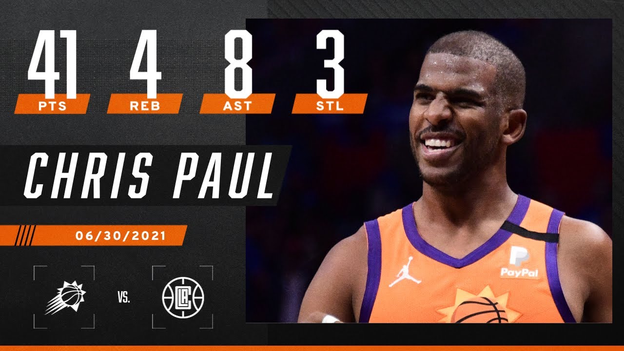 Chris Paul ties PLAYOFF CAREER HIGH 41 PTS to reach his FIRST NBA Finals ☀️ | 2021 NBA Playoffs