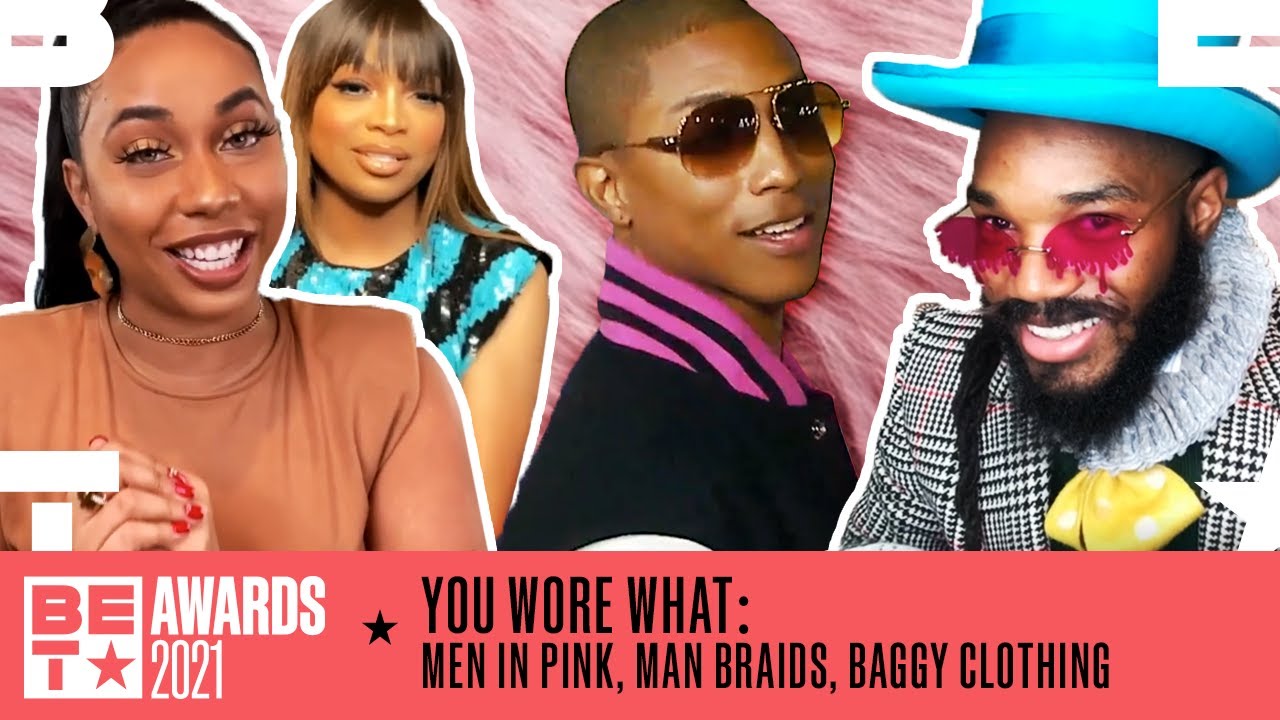 How Pharrell Williams, Cam’Ron & More Set Trends With Pink, Man Braids & Baggy Clothing | BET Awards