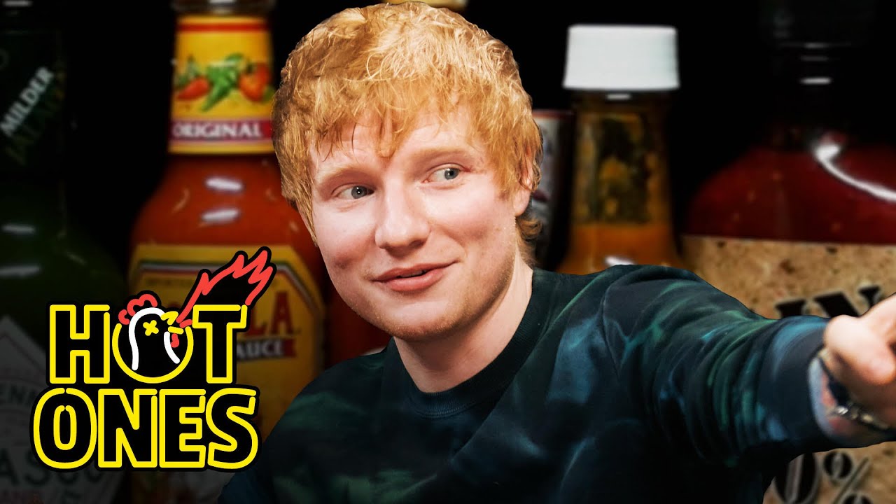 Ed Sheeran conquers Hot Ones!