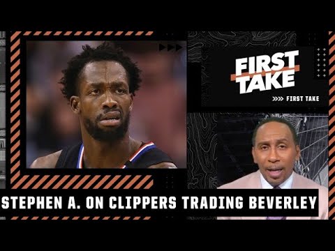 Stephen A. reacts to the Clippers acquiring Eric Bledsoe after trading Beverley, Rondo and Oturu