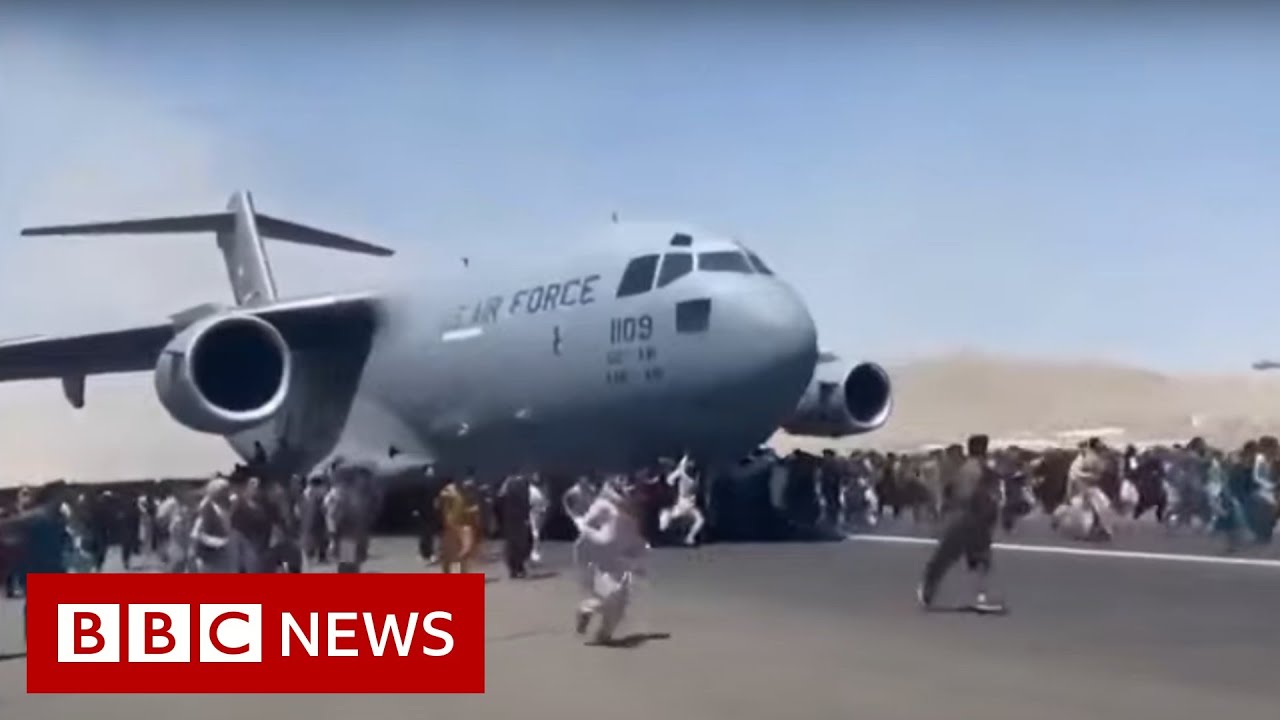 Deaths reported at Kabul airport as Afghans try to flee Taliban – BBC News
