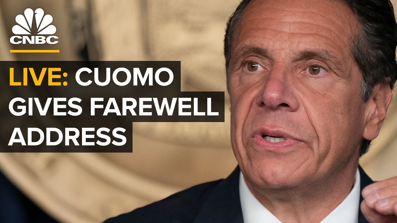 WATCH LIVE: New York Gov. Andrew Cuomo delivers farewell address — 8/23/21