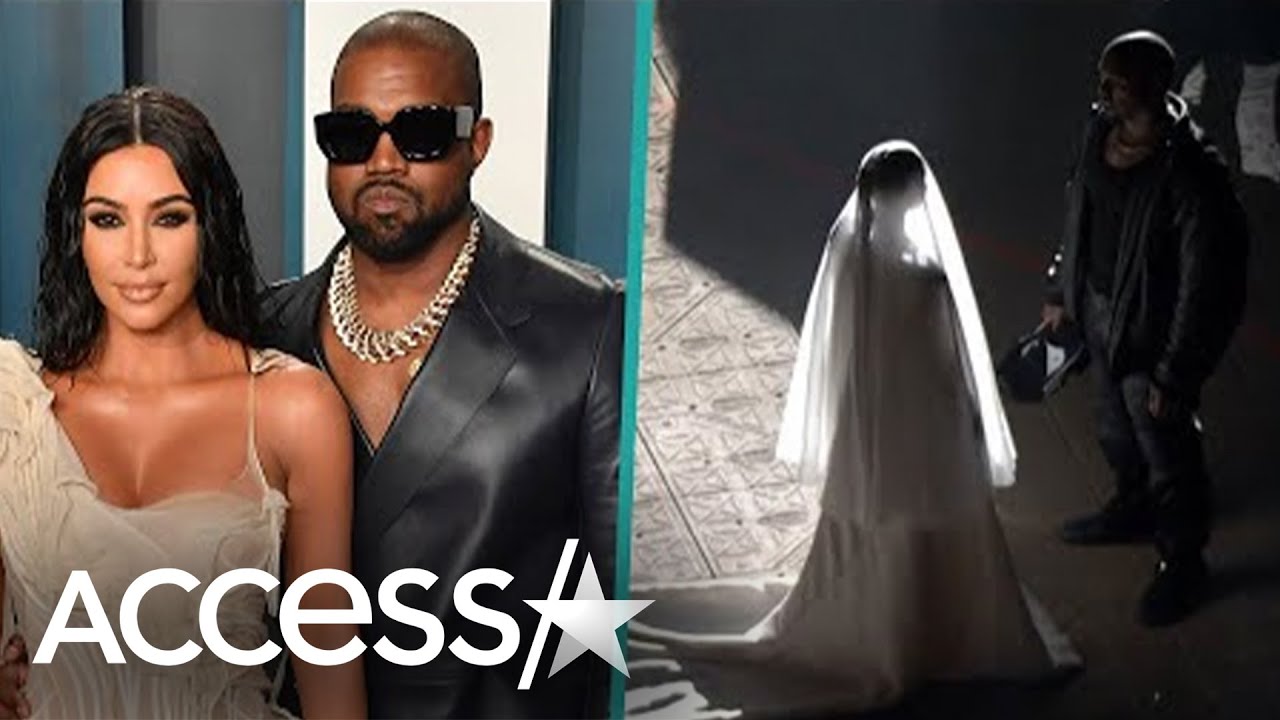 Did Kanye West Recreate A Wedding With Ex Kim Kardashian At ‘Donda’ Event?