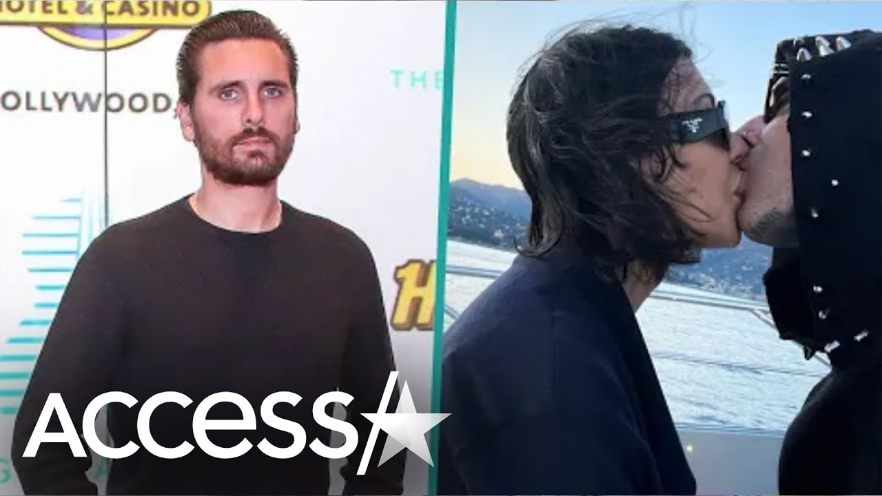 Scott Disick Reacts To Kourtney Kardashian & Travis Barker’s Steamy Pics