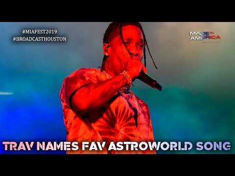 TRAVIS SCOTT Names His FAVORITE SONG Off The ASTROWORLD ALBUM, Tells PHILLY To Spread More Love