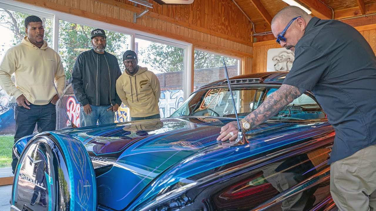 Kevin Hart Meets a Lowrider Club | Kevin Hart’s Muscle Car Crew | MotorTrend