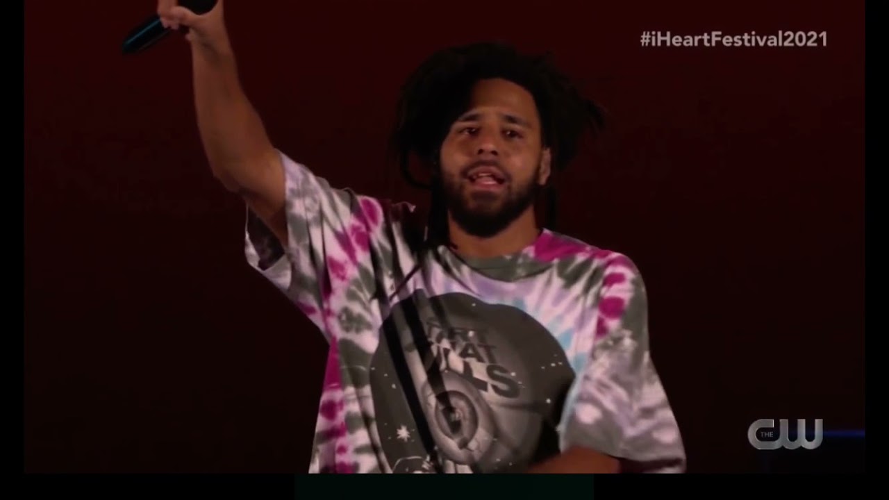 J. Cole full performance at iHeartRadio Festival 2021