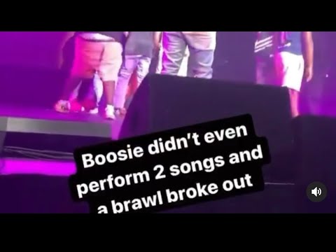Boosie Fights Security at Atlanta Concert