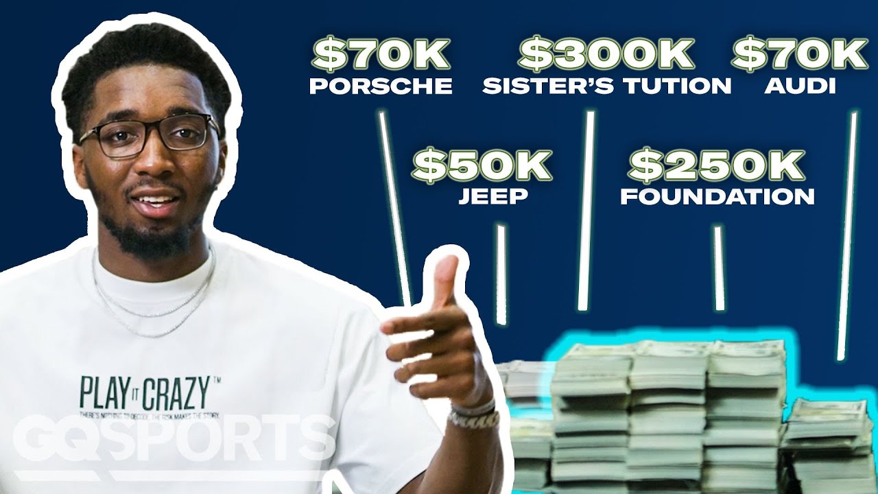 How Donovan Mitchell Spent His First $1M in the NBA | My First Million | GQ Sports