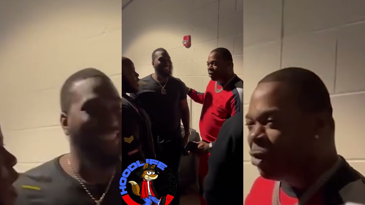 Meek Mill Back Stage madison square garden