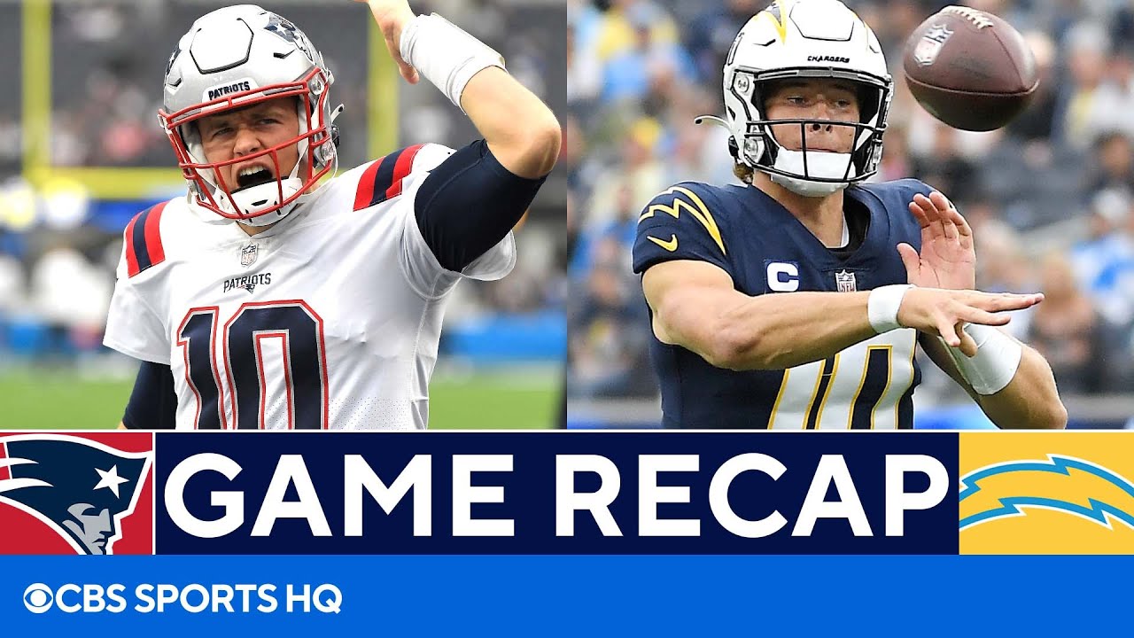Patriots Beat Chargers 27-24, Justin Herbert Throws Late Pick-Six | FULL Game Recap | CBS Sports HQ