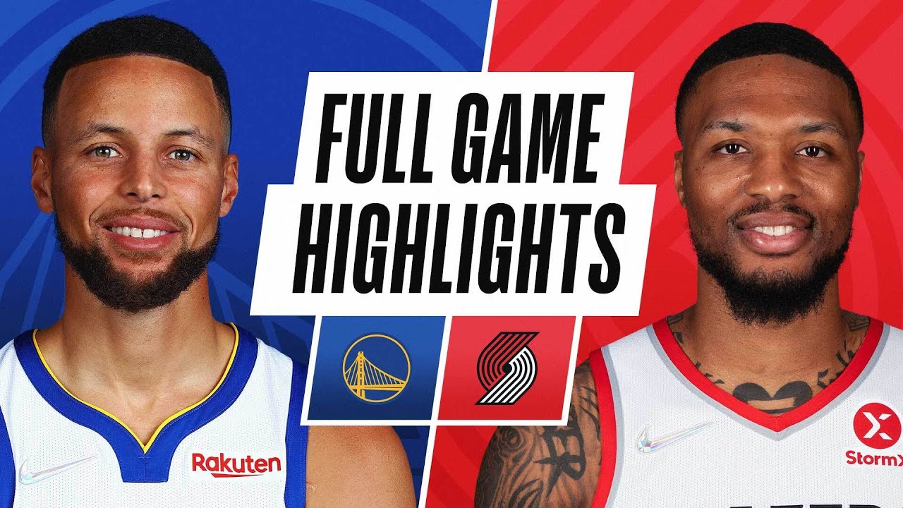 WARRIORS at TRAIL BLAZERS | NBA PRESEASON FULL GAME HIGHLIGHTS | October 4, 2021