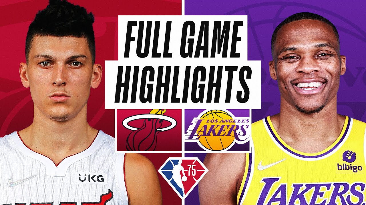 HEAT at LAKERS | FULL GAME HIGHLIGHTS |