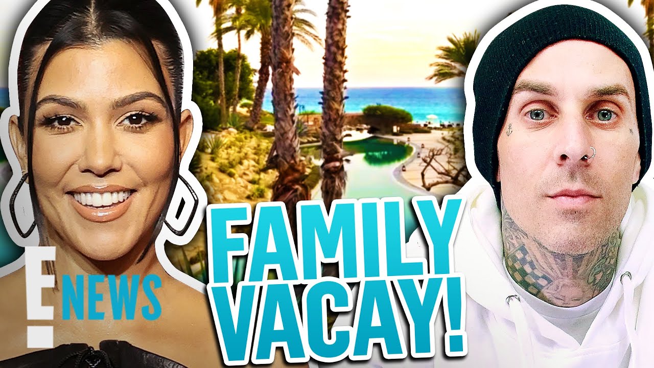 Kourtney Kardashian & Travis Barker’s Family Getaway | E! News