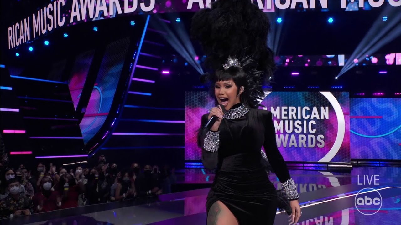 Host Cardi B’s Opening Monologue from the 2021 American Music Awards – The American Music Awards