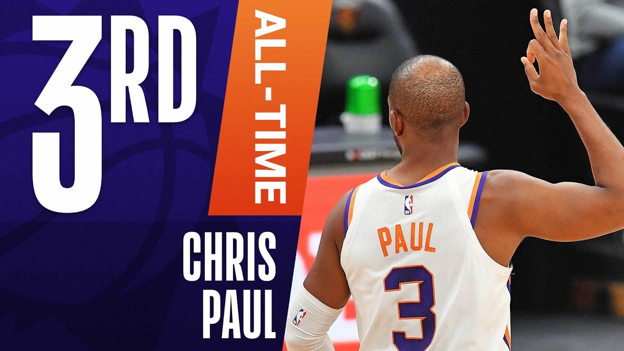 CP3 Passes Steve Nash For 3rd ALL-TIME Career Assists!