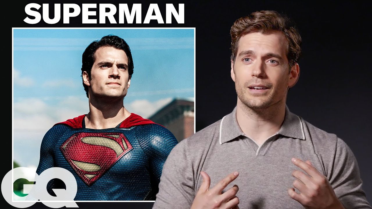 Henry Cavill Breaks Down His Most Iconic Characters | GQ