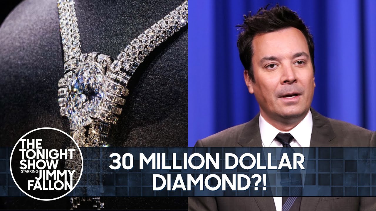 Tiffany Unveils $30 Million Diamond, Biden Celebrates Birthday with…5 O’clock Mass? | Tonight Show