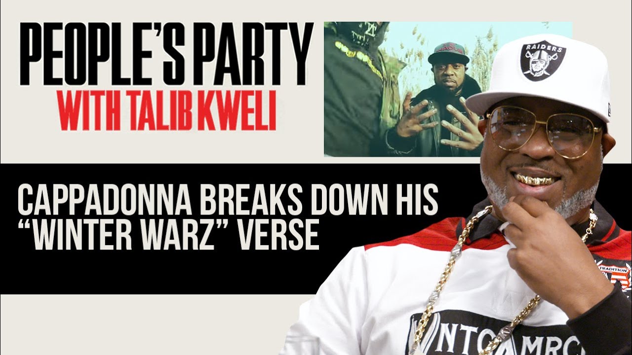 Cappadonna Raps His “Winter Warz” Verse With Kweli & Breaks Down Its Lyrics | People’s Party Clip