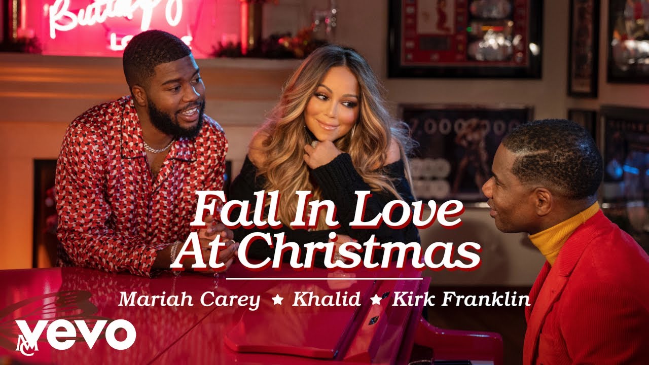 Mariah Carey, Khalid, Kirk Franklin – Fall in Love at Christmas (Official Music Video)