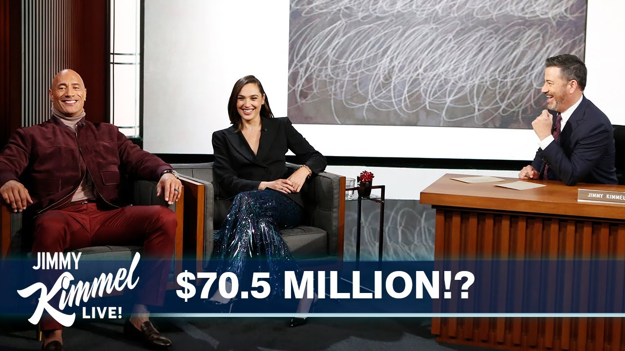 Gal Gadot & Dwayne Johnson Play “Is This Valuable Art?”