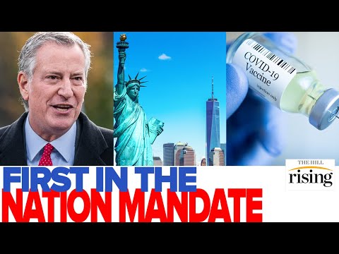 NYC Declares FIRST IN THE NATION Vaccine Mandate For Private Sector Workers Amid Omicron Spread