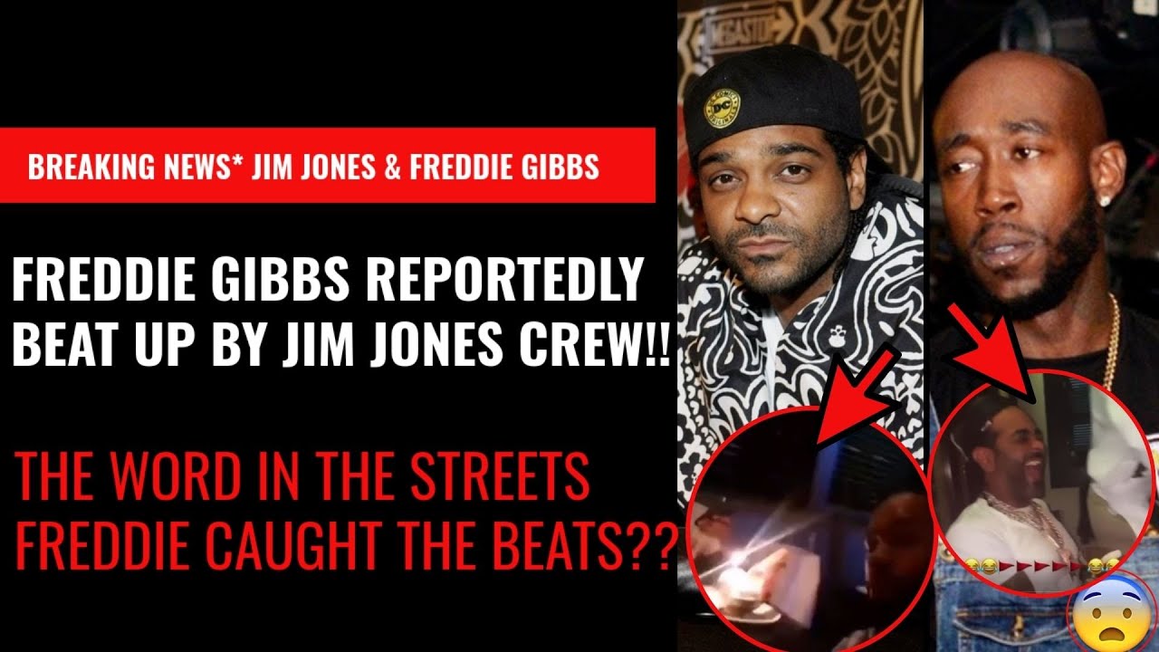 Breaking News!! Jim Jones & His Crew Reportedly Beat Up Freddie Gibbs At Swanky Miami Restaurant!!