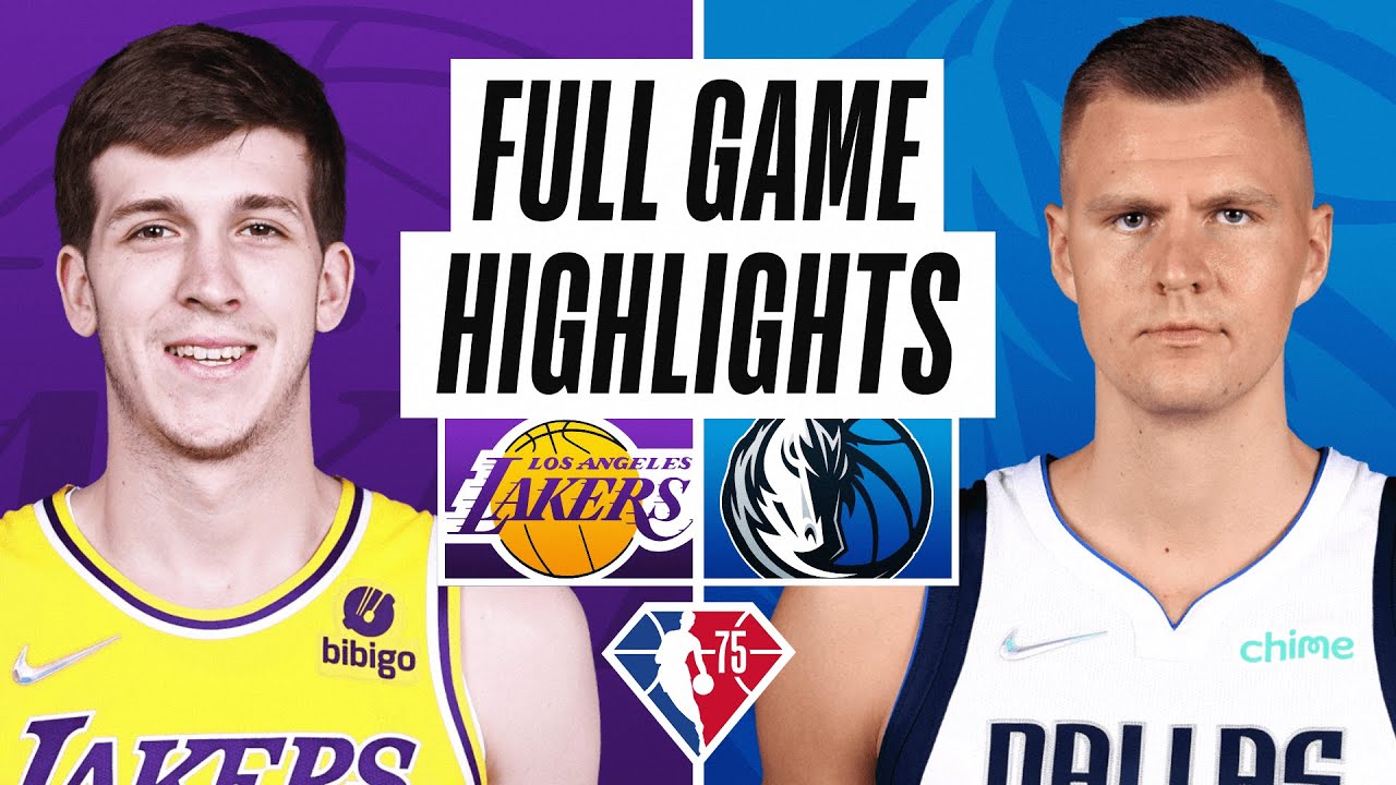 LAKERS at MAVERICKS | FULL GAME HIGHLIGHTS |