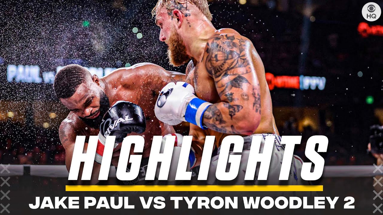 Jake Paul KNOCKS OUT Tyron Woodley in Rematch [Highlights + Recap] | CBS Sports HQ
