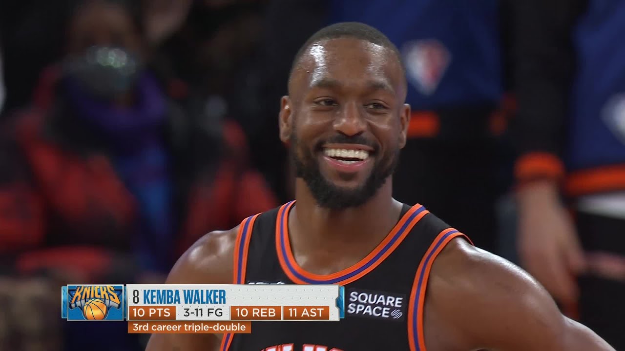 Kemba Walker Records Triple-Double At MSG On Christmas Day