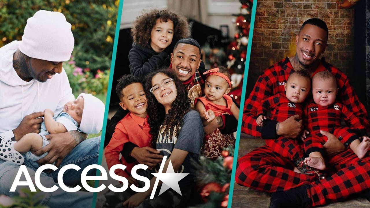 Nick Cannon Shares Christmas Photos w/ All 7 Kids After Son’s Death