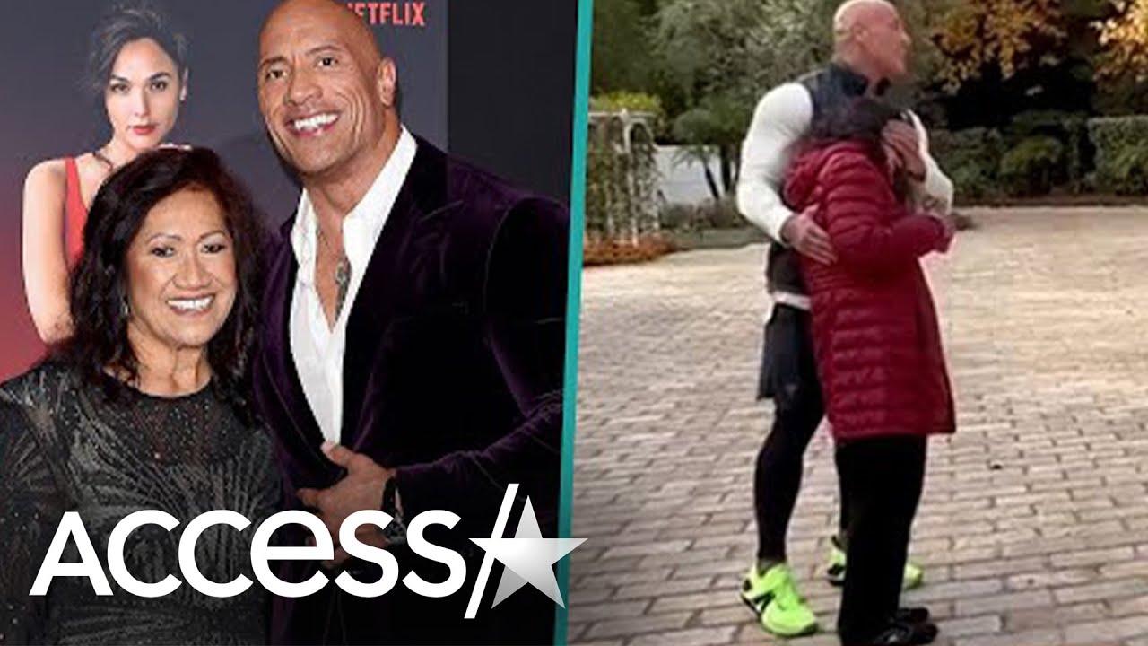 The Rock Surprises Mom w/ Car For Christmas