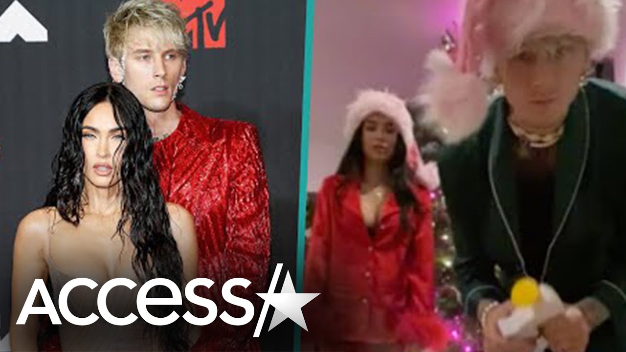 Machine Gun Kelly Hilariously Breaks Bop It Machine In TikTok w/ Meghan Fox