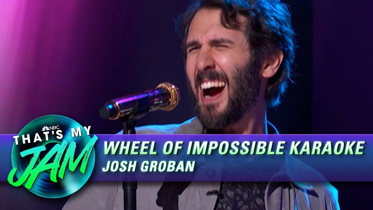 Josh Groban Sings a “Barryoke” Version of Total Eclipse of the Heart by Bonnie Tyler | That’s My Jam