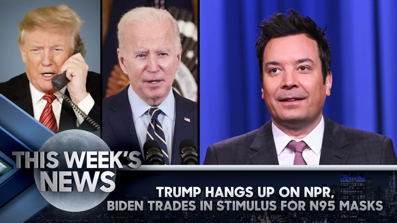 Trump Hangs Up on NPR, Biden Trades in Stimulus for N95 Masks: This Week’s News | The Tonight Show