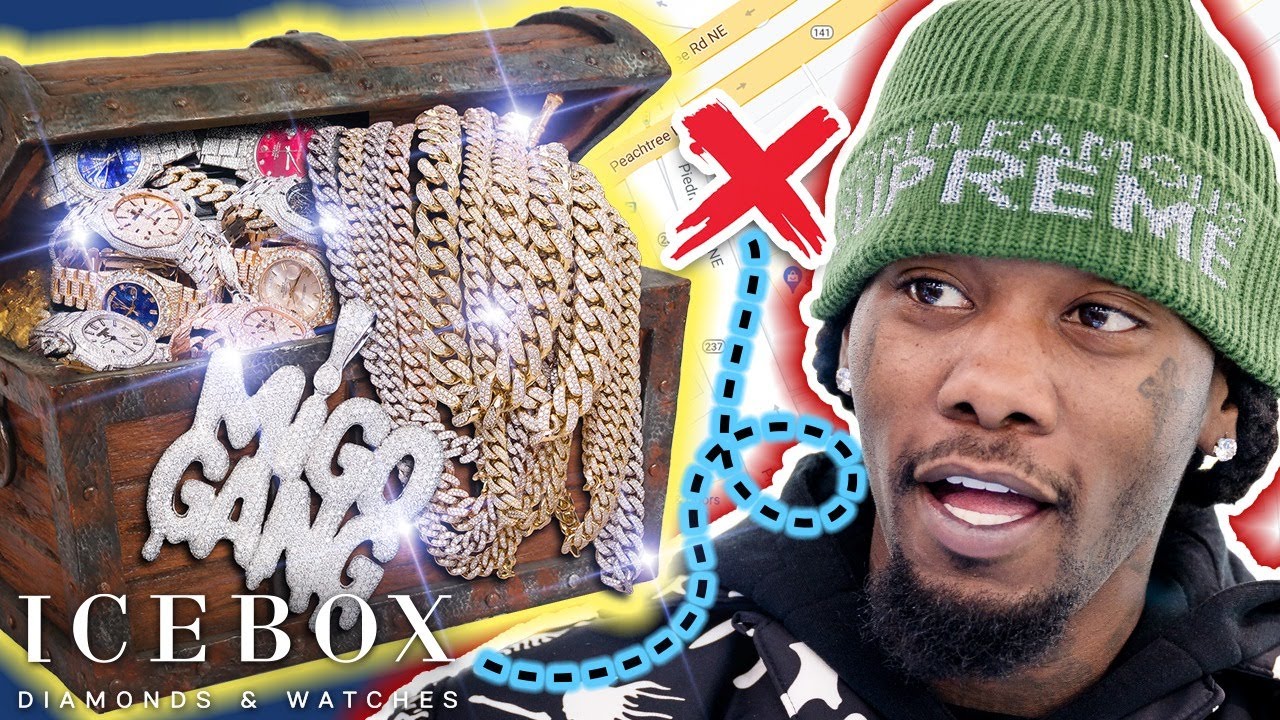Offset Discovers His $150K Forgotten Treasure at Icebox!!