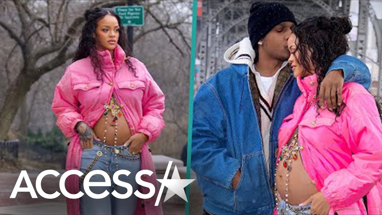 Rihanna’s Fashion For Baby Bump Reveal